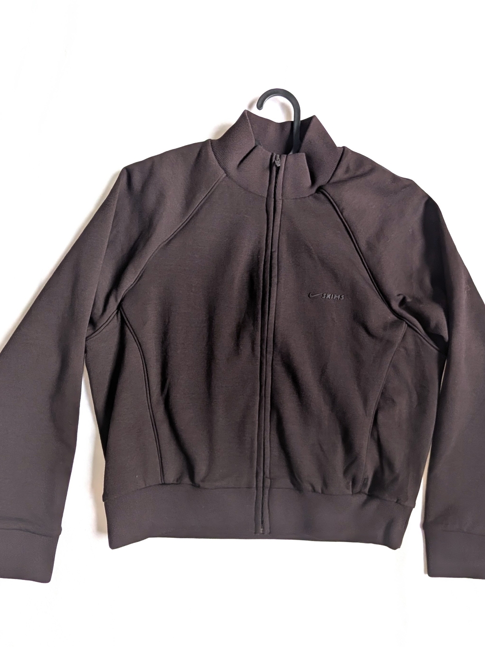 NWT Nike x SKIMS Matte Cropped Mock Neck Full Zip Jacket L